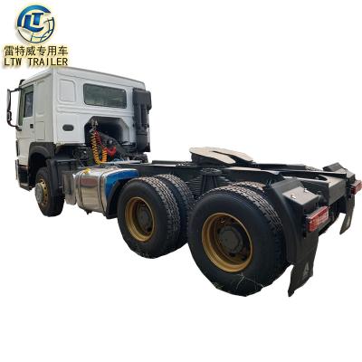 China Used Heavy Duty 375HP Sinotruck HOWO 40 Tons Mining Tractor Trucks 6800X2500X3100 for sale