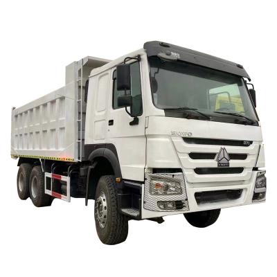 China Sino HOWO 6X4 10 Wheels Diesel Engine 375HP Dumper Euro2 Used Dump Truck 6 - 8L for sale