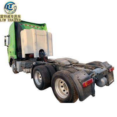 China Sitrak C7h HOWO T7 CNG Sinotruk 60 Ton 6X4 460HP 2017 2019 Used Tractor Truck 6800X2500X3900 for sale