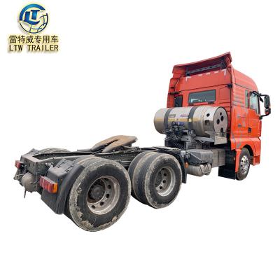 China 2017 2018 Year Used HOWO Heavy Duty Tractor Truck CNG T7 A7 Truck 6800X2500X3900 for sale