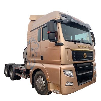 China Heavy Duty Truck Used HOWO Tractor Truck 6800X2500X3900 T7h Schman F3000 430HP 440HP CNG Sitrak 420HP 460HP for sale