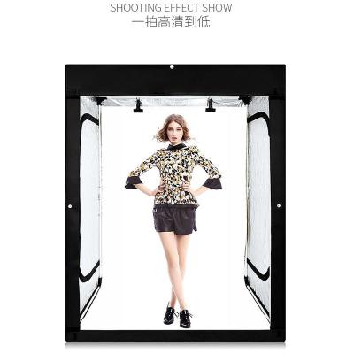 China Portable photobooth 200*100*120cm photo studio for clothes, shoes and bags, children photography 2m photography studio photo box width 120 side 100 height 200cm for sale