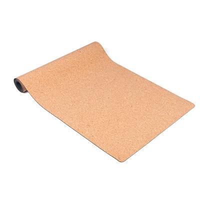 China Direct Manufacturer DAYOGA Eco-Friendly Premium Rebound Top Eco-Friendly/Non-Toxic/Non-Slip/Washable/Stable Back All Natrual Rubber Base Cork Yoga Mat for sale