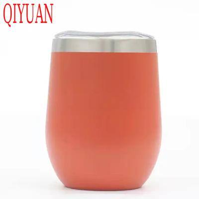 China The 12 oz HS blanco de recta sin tallo stocked en a granel Huevo egg cup vaso bottle wine scam brillo for sale