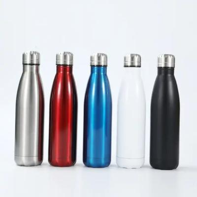 China Stored Water Bottles 500ml Cold And Hot Bottles Stainless Steel Tumbler Mugs With Lid Insulated Flask Water Bottles for sale