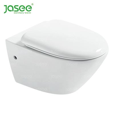 China Double-flush bathroom wall hung toilet price, wall mounted toilet bowl, back to wall toilet for sale