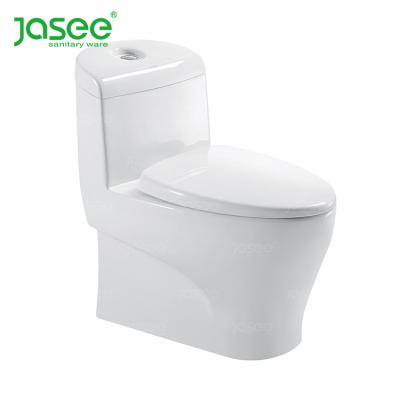 China Double-Flow Style Floor-Mounted European Ceramic Bathroom Closestool for sale