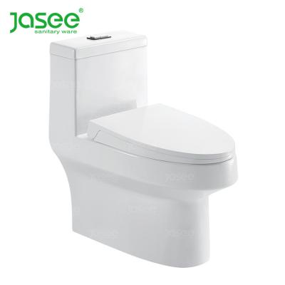 China Double-flush China low price white ceramic sanitary ware closestool Siphonic one piece toilet for sale