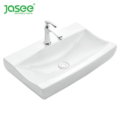 China Foshan Modern Sanitary Ware Basin Basin White Glazed Artistic Price for sale