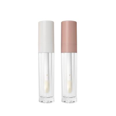 China Wholesale Cosmetic Rose Black White Empty Lip Gloss Tube, 6ml 10ml 12.5ml Luxury Cosmetic Brush Lip Gloss Tubes! for sale