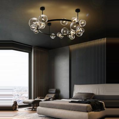 China Lamparas De Techo Ceiling Lights.LED Post Modern Bubble Designer Round LED Outdoor Mounted Glass Ceiling Light.Ceiling Lamp For Foyer Bedroom for sale