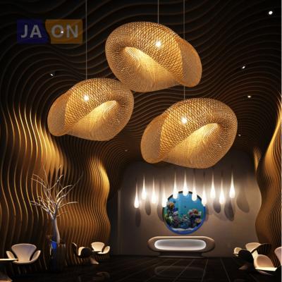 China Residential Led Lamp LED Light.Pendant Lights.Pendant Lamp.Pendant Bamboo Light Handwork LED Iron e27 Southeast Asia For Dining Room Shop for sale