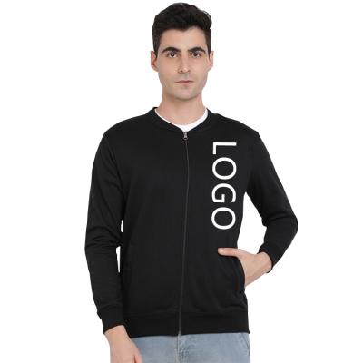 China Anti-wrinkle fashion new custom design logo cotton mens casual zipper mens hoodie for sale