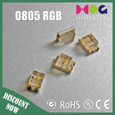 China B: InGaN G: InGaN R: AlGalnP 0805 SMD led datasheet, smd led wholesale 0805 RGB for sale