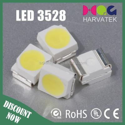 China High Quality INGAN SMD Manufacturer 3528 Bright White Emitting Diode LED for sale