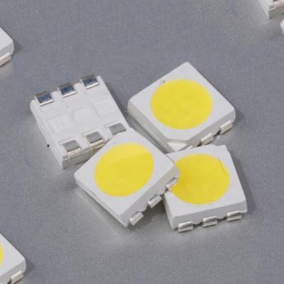 China INGAN Harvatek factory 2.8-3.6v PLCC 5050 warm white smd chip led for sale