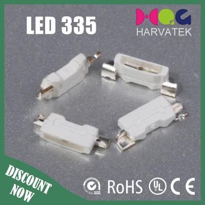 China INGAN good price 0.8mm thick clear side view 0.06w lens blue 335 smd led for sale