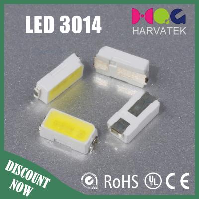 China 0.8mm thickness high lumen white color chip 3014 smd led datasheet HQ46-2100UWC for sale