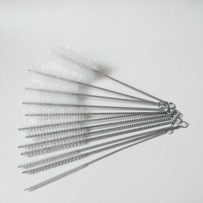 China Tube Fitting Brush Pipe Tube Cleaning Stainless Nylon Cleaning Brush for sale