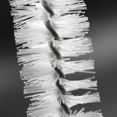 China Hose Tube Brush Pipe Tube Brush Stainless Steel Cable Cleaning Nylon Cleaning Brush for sale