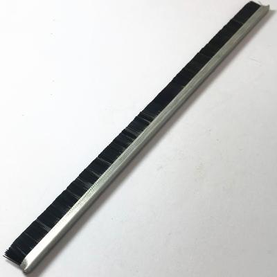 China Cleaning brush strip for the bottom of the garage door strip brush stainless steel nylon brush bristles for sale