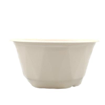 China Disposable biodegradable eco 1250ml soup container salad bowl waterproof bagasse bowl take away soup bowl for sale