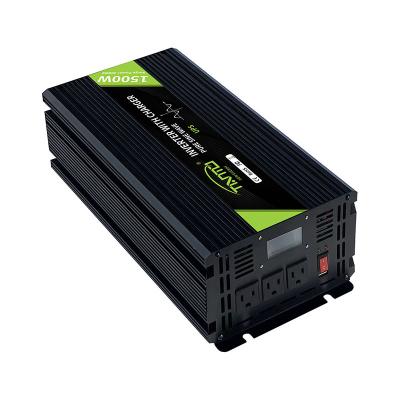 China Aliminum Alloy Tianmo DC12V 24V AC220V 120V 1500W Inverter with Charger Uninterruptible Power Source for sale