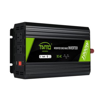 China Aliminum combine 1000 watt dc to ac solar power inverter 1kva modified sine wave power inverter car power inverter for sale