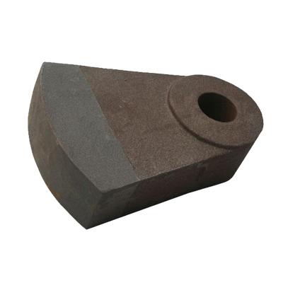 China ACACIA Stone Mining Impact Crusher Crusher Carry Parts High Chrome Manganese Hammer Head Stone for sale