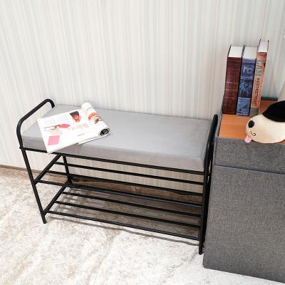 China 2021wholesale New Design (Height)Adjustable Indoor Shoe Bench Shoe Stool Bench for sale