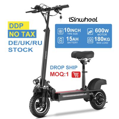 China EU UK DDP Electric Scooters IX5 E5 15ah 28 M/H 600W Motor Power Off Road Unisex With Seat Best 10 Inch Electric Scooter for sale