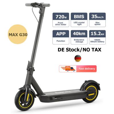 China APP+ Dual Shock Absorption 15.2Ah 35km/h 10 Inch Electric Scooter 500W Strong Shock Absorption EU No Tax Folding Electric Scooters Adult for sale