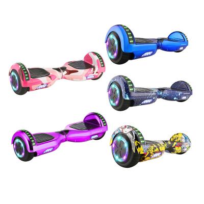 China UK EU warehouse best kid free shipping USA gift with 6.5 inch hoverboard individual LED music player balancing electric scooter for kids for sale