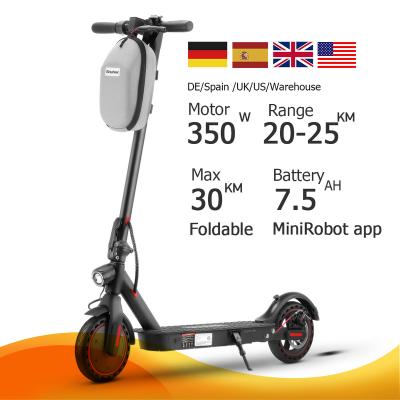 China Best unisex iscooter EU/UK/US warehouse electric scooter for sale 30 mile 8.5' 350 W motor brushless skate electric scooters for adult for sale