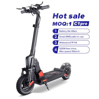 China 500W Unisex Powerful Electric Scooter Off Road High Speed ​​45km/h Motorcycle Electric Scooter for sale