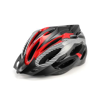 China ABS+PC Breach Bike Helmet Adults Lightweight Cycling In Cycling Helmet Blue White Red Bicycle Helmet Safety for sale