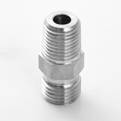 China Heavy Industry Stainless Steel Hex Nipple Threaded Fittings for sale