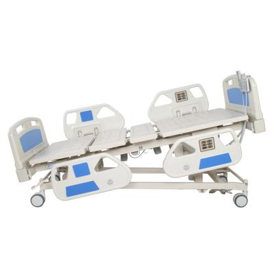 China Electrical Control 5 Functions Electric Medical Hospital Bed With Underbed Lamp And CPR Functions for sale