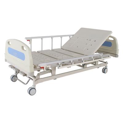 China High Quliaty Manual 3 Bed Functions A-44B Manual Triple Function Bed For Clinical Hospital for sale