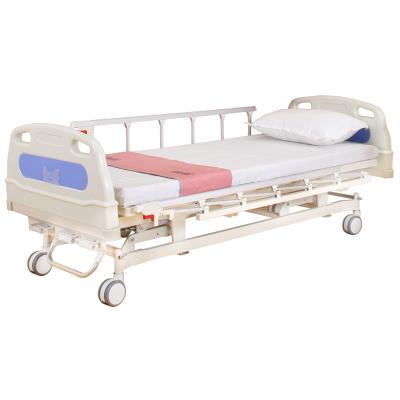 China Medical 3 Function Hospital Bed Manual Hospital Bed for sale