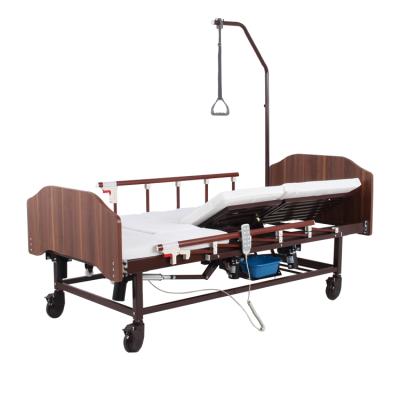 China A-188 Anti-slip Hospital Nursing Home With Wooden Electric Mattress Care Bed For Sale Elderly Nursing Homes for sale