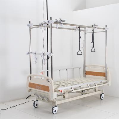 China Hospital Clinic Orthopedic Traction Bed CE ISO Hospital Equipment 4 Functions Crank 3 Functions Orthopedic Orthopedic Traction Bed for sale