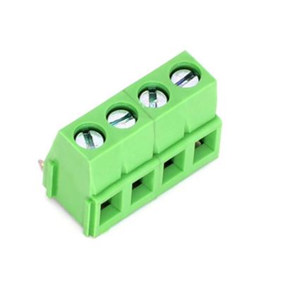 China Wire Connecting 5.08mm Pitch YB312R-508 Right Angle PCB Screw Terminal Block en venta