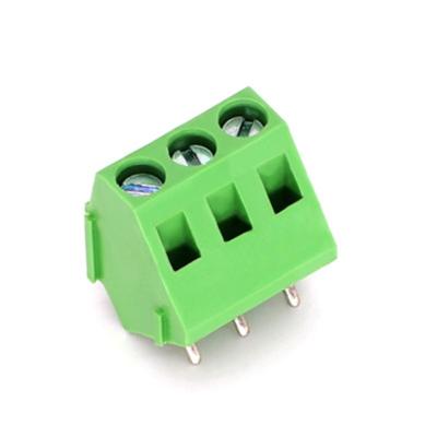 China Wire Connecting Post 2 3 45 Degree Angle YB322-508 PCB Wire To Board Terminal Connector , Screw Terminal Block Te koop