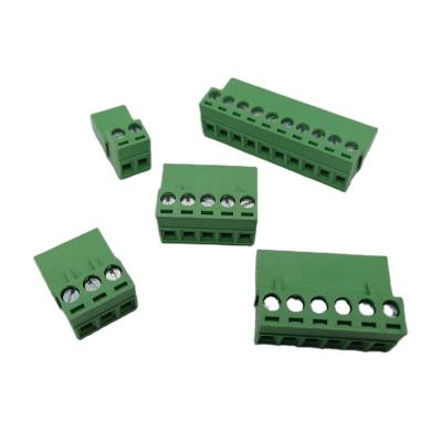 중국 Wire Plugging 2~24 Terminal 5.08mm Spaced PCB Screw Clamp Plug Into Terminal Blocks And Socket 5.08mm Spaced Terminal Connector 판매용