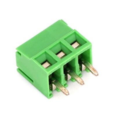 China Wire Connecting 3.50mm Pitch YB332-350 Terminal Connector PLC Terminal Block With Brass Nickel Plate Contact for sale