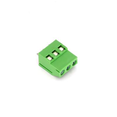 中国 Wire Connecting YB422B-508 5.08mm TB Pitch 2 3 Way Screw Flange PCB 販売のため