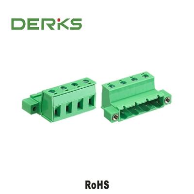 中国 Wire Plugging Euro Pitch 7.62 Style YE350-762 Screwless Terminal Block Connector 販売のため