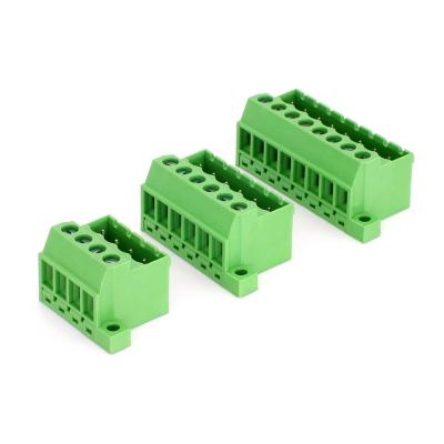 China Electrical Device Autamation Equipment Free Sample YE3270-508 Wire Connector Terminal Block 5.08mm Plug In Terminal Block Header for sale