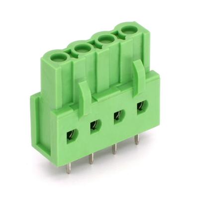 China YC080-508 PCB Board To Plug Connector 5.08mm Pitch 2 3 4 5 6 7 8 9 10 11 12 13 14 15 16 Pin Plug In Terminal Block for sale